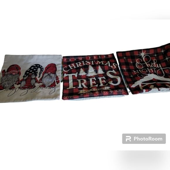 Christmas decorative throw pillow cases - Picture 1 of 4